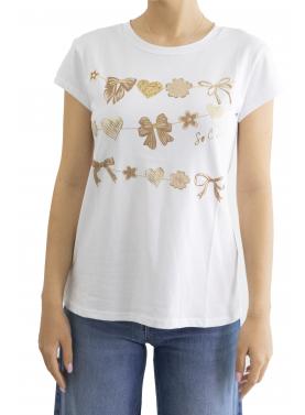 t shirt con fiocchi